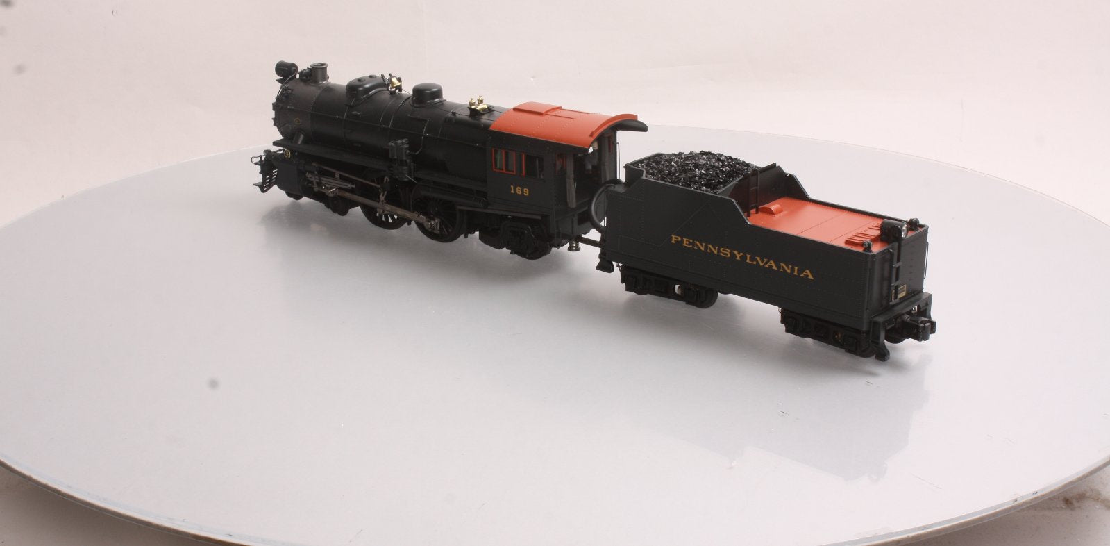 MTH 20-3245-1 Pennsylvania 4-4-2 Atlantic Steam Engine w/ P-S 2.0 Hi-Rail #169