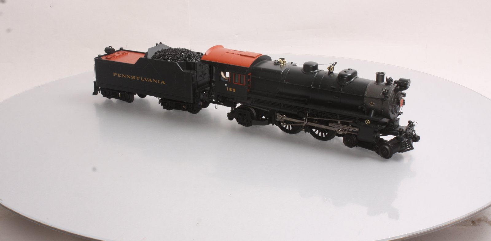 MTH 20-3245-1 Pennsylvania 4-4-2 Atlantic Steam Engine w/ P-S 2.0 Hi-Rail #169