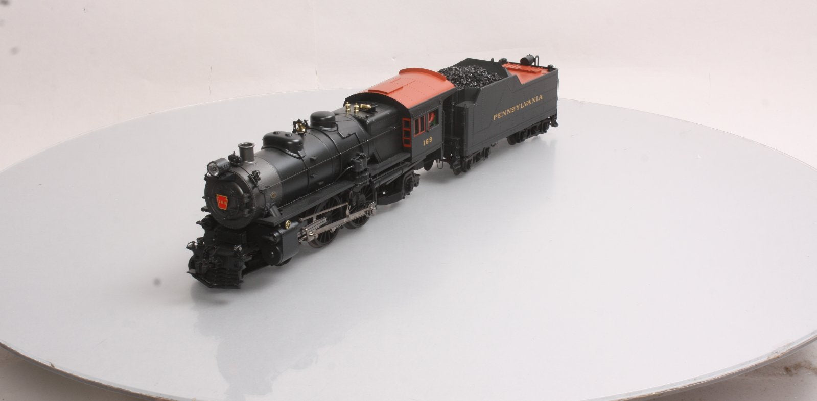 MTH 20-3245-1 Pennsylvania 4-4-2 Atlantic Steam Engine w/ P-S 2.0 Hi-Rail #169