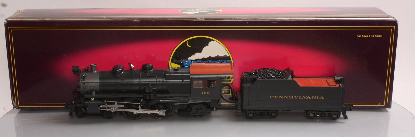 MTH 20-3245-1 Pennsylvania 4-4-2 Atlantic Steam Engine w/ P-S 2.0 Hi-Rail #169