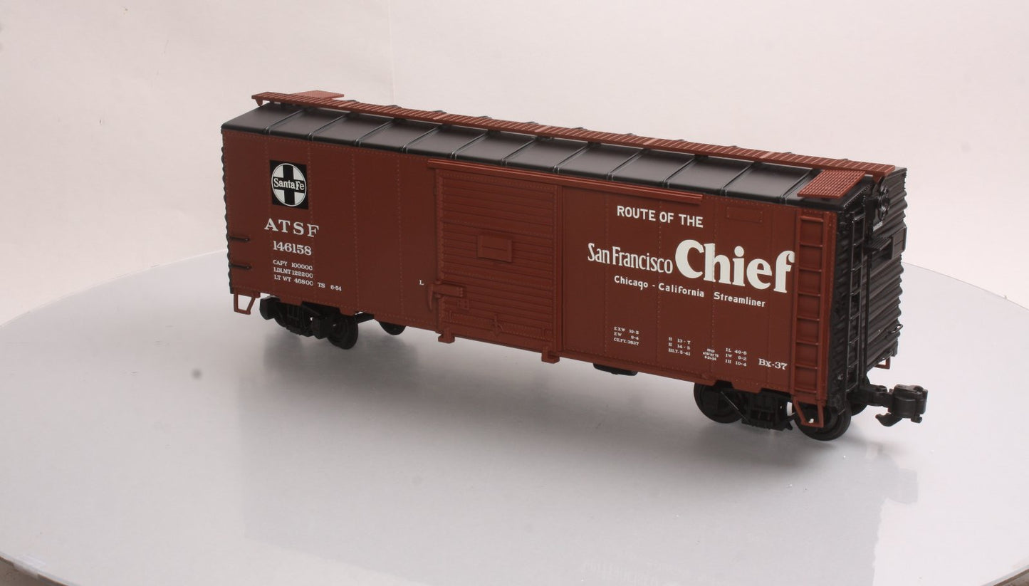 Aristo-Craft 460644 G ATSF San Francisco Chief 40' Steel Boxcar