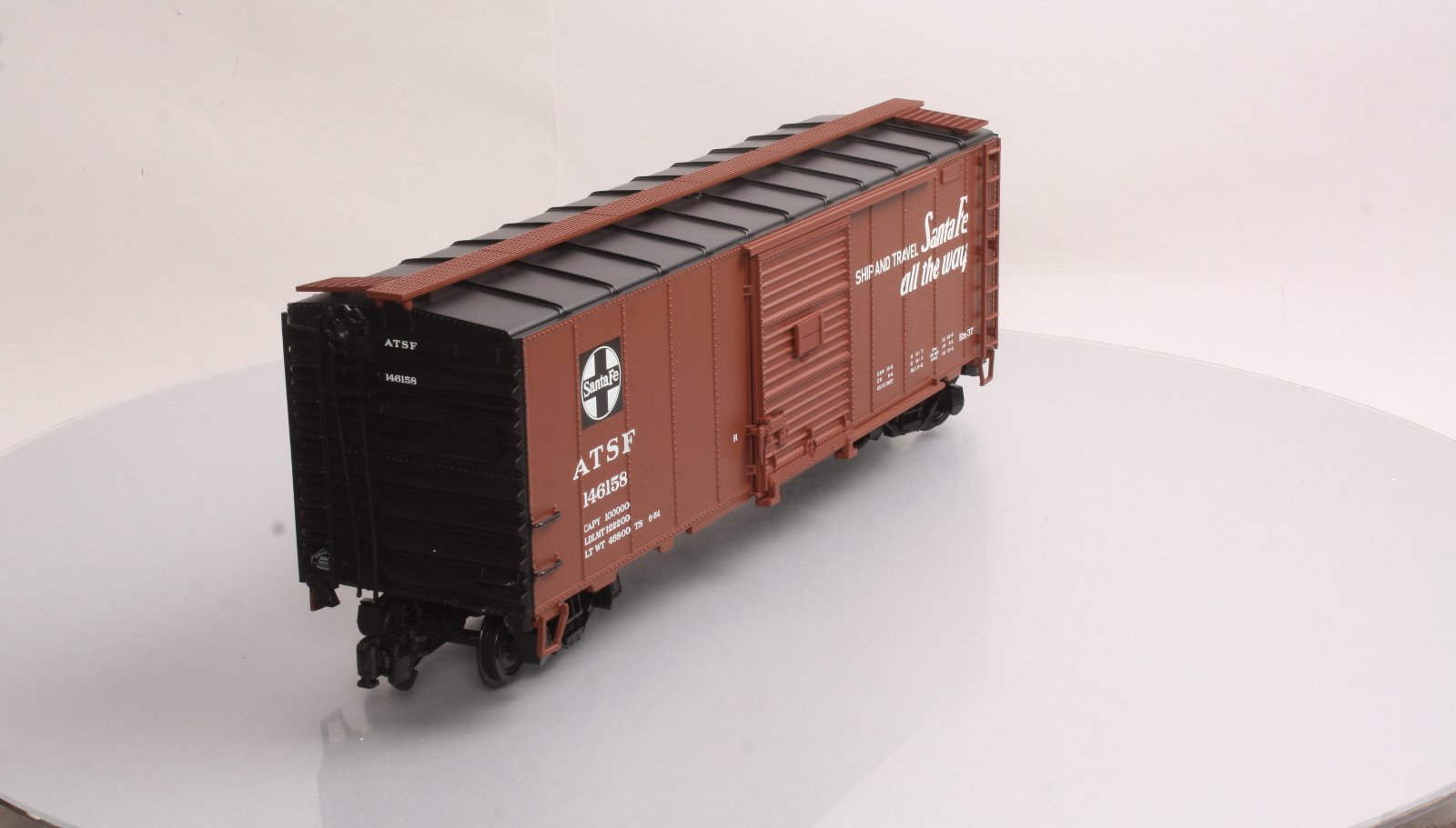 Aristo-Craft 460644 G ATSF San Francisco Chief 40' Steel Boxcar