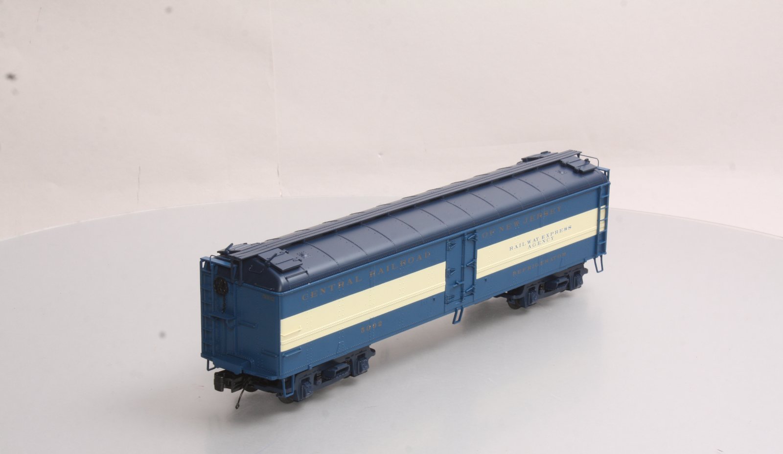MTH 20-94175 O Jersey Central R50B Express Reefer Car #5002