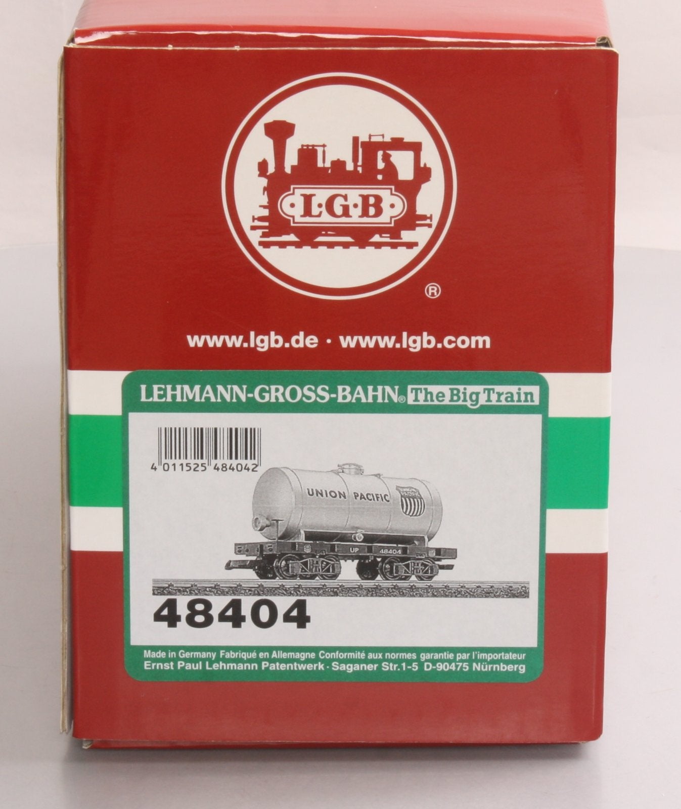 LGB 48404 G Scale Union Pacific Tank Car