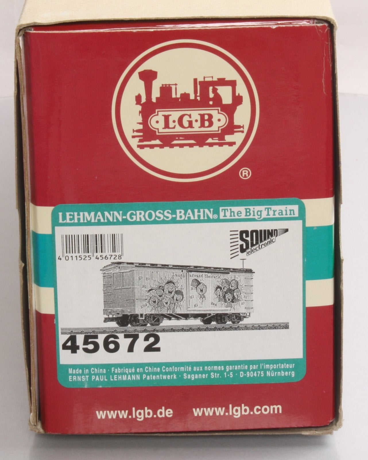 LGB 45672 Laughing Sound Boxcar