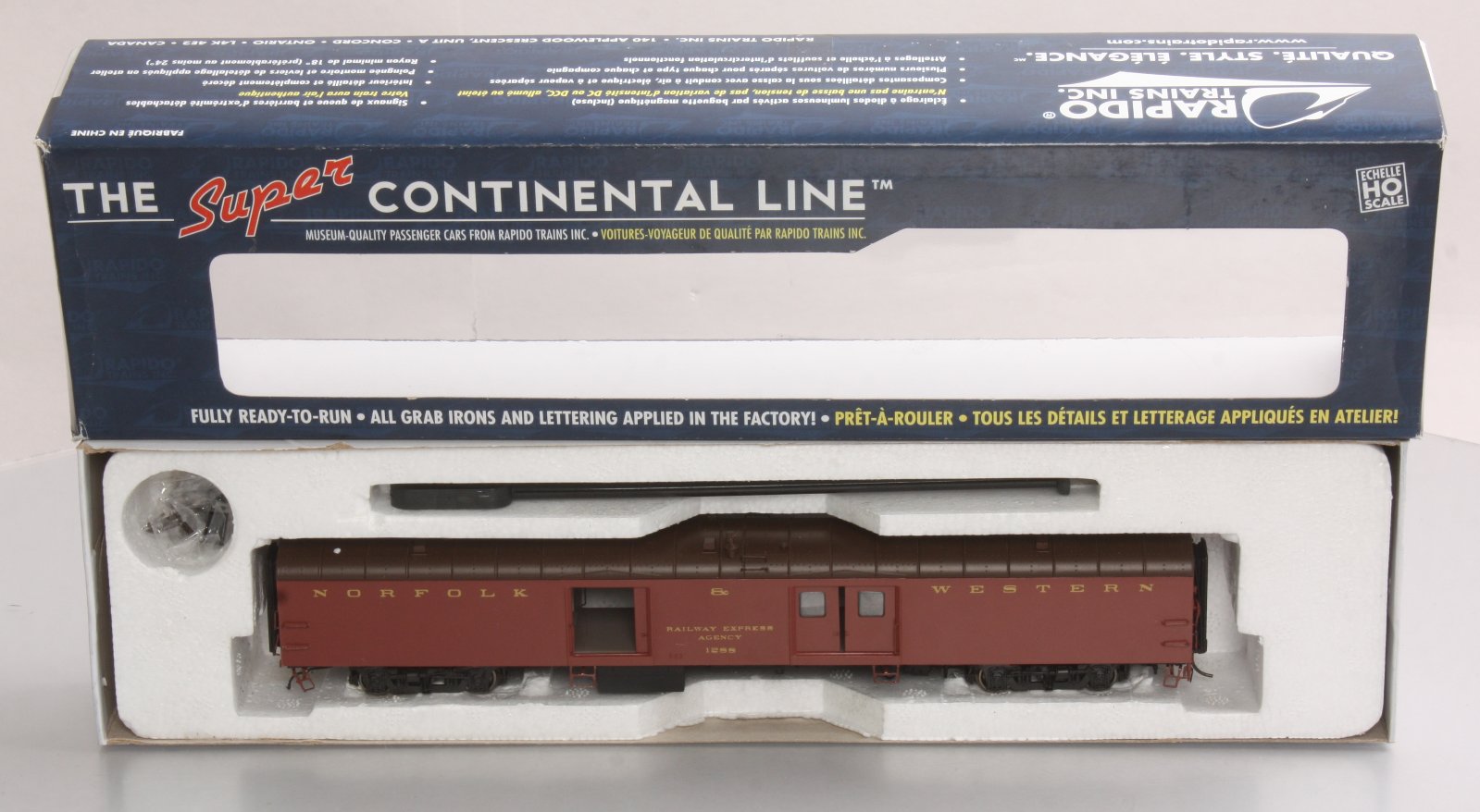 Rapido Trains 106156 HO Norfolk & Western 73' 6