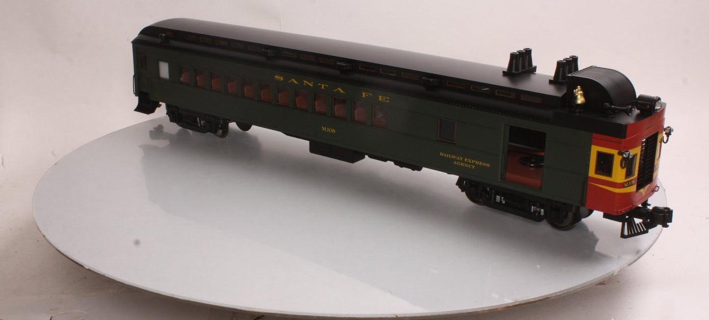 Aristo-Craft 21210 ATSF Santa Fe Doodlebug Gas Electric Rail Car #M108