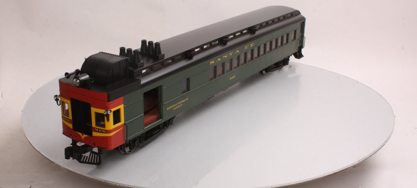 Aristo-Craft 21210 ATSF Santa Fe Doodlebug Gas Electric Rail Car #M108