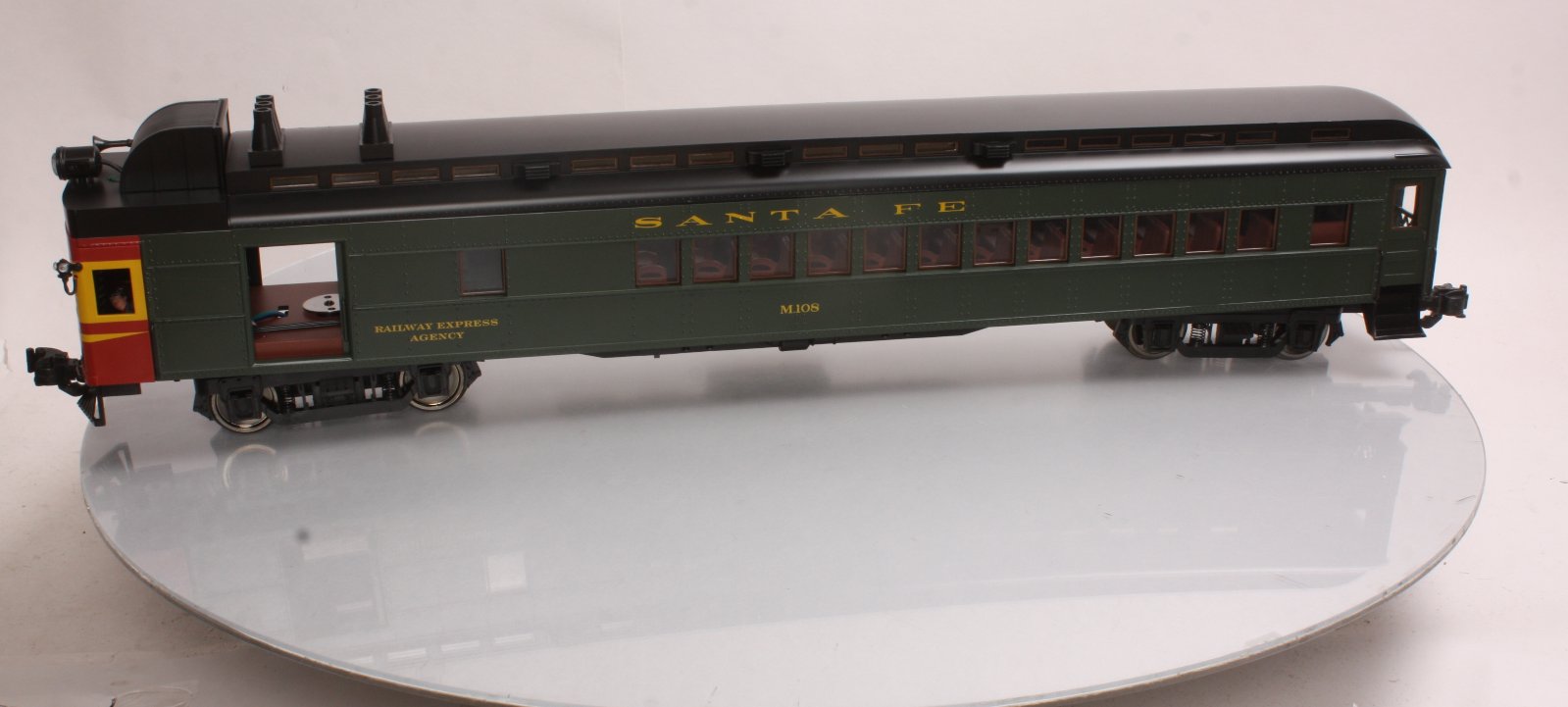Aristo-Craft 21210 ATSF Santa Fe Doodlebug Gas Electric Rail Car #M108