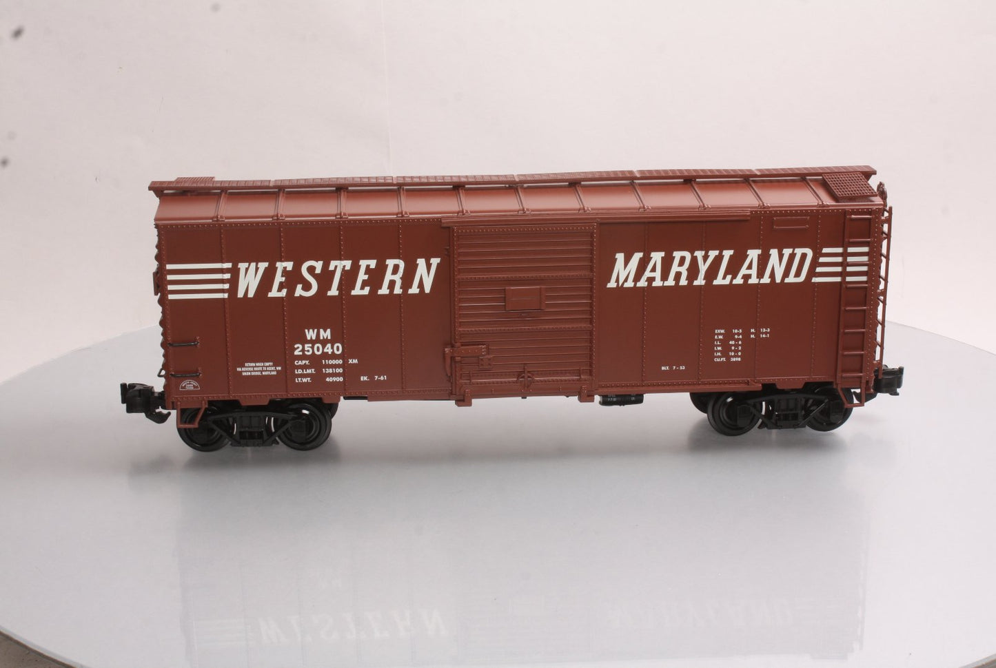 Aristo-Craft 46073 Western Maryland Steel Boxcar