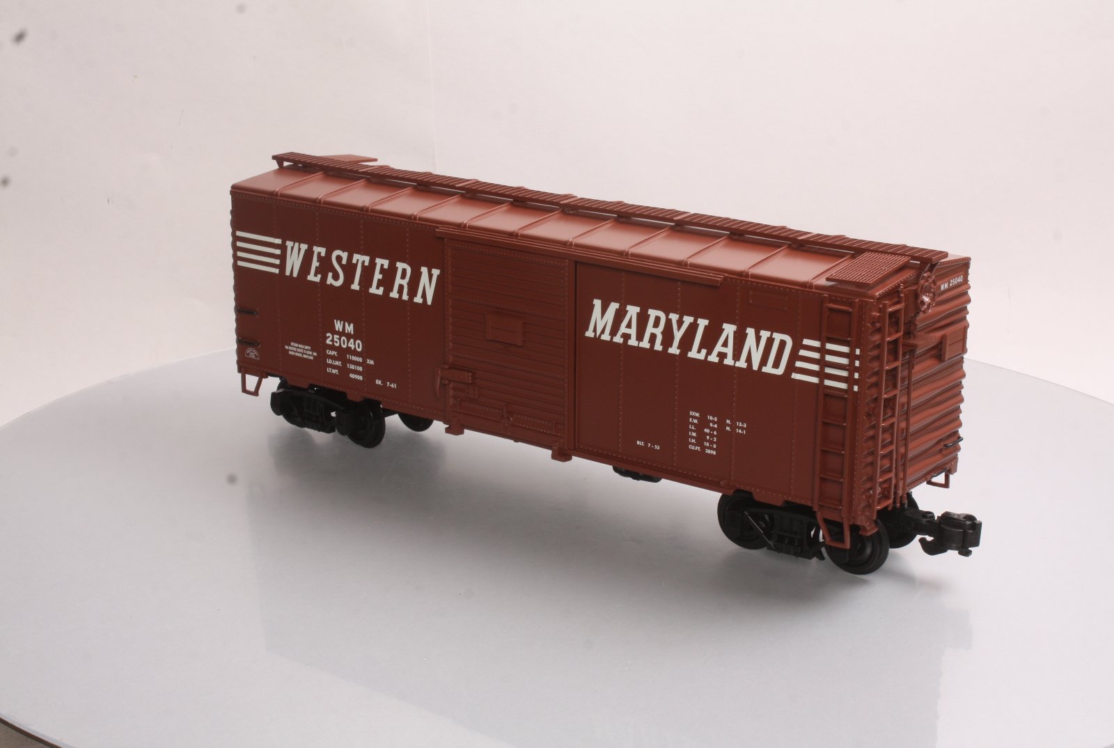 Aristo-Craft 46073 Western Maryland Steel Boxcar