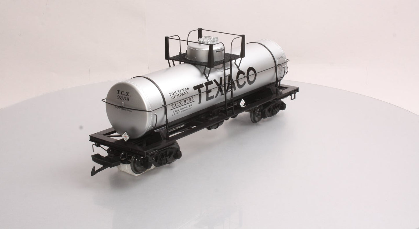 USA Trains 15122 G Texaco 10,000-Gallon Tank Car - Metal Wheels
