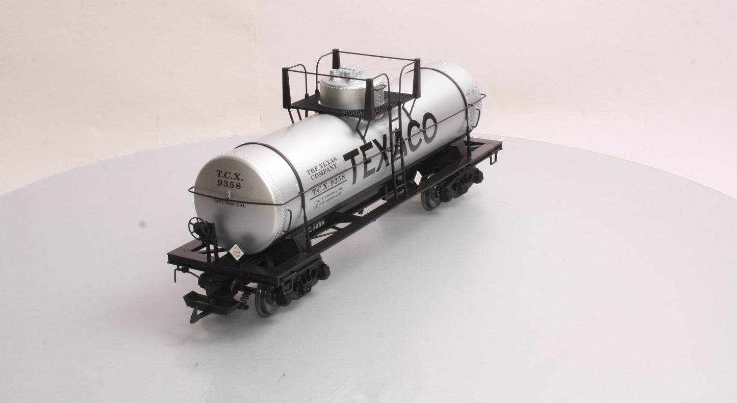 USA Trains 15122 G Texaco 10,000-Gallon Tank Car - Metal Wheels