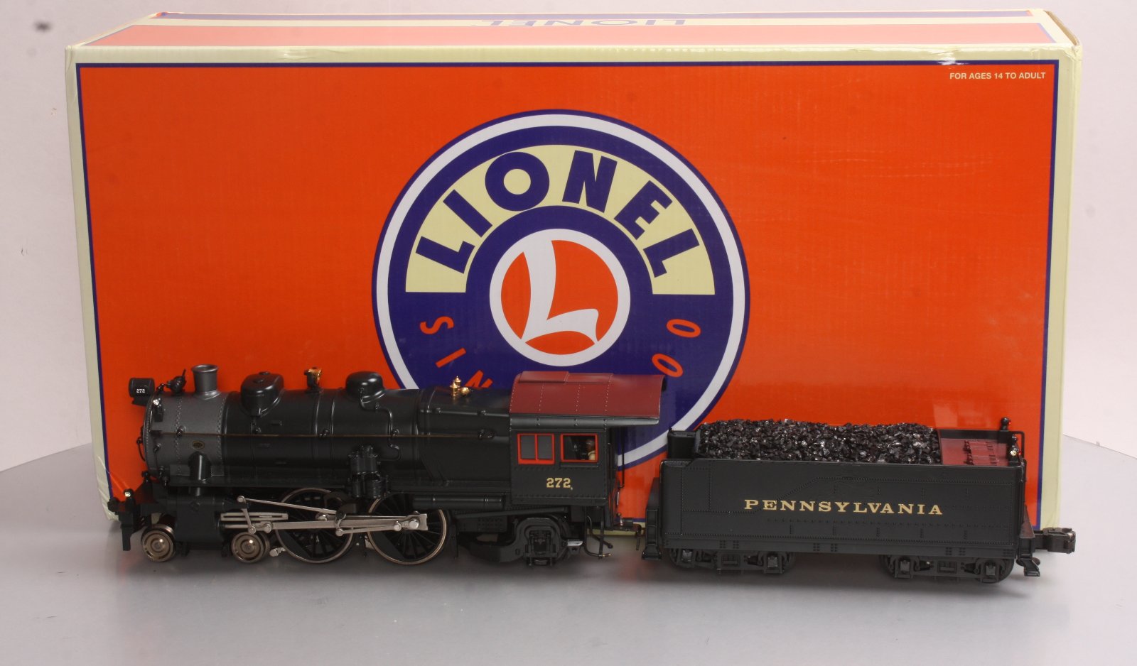 Lionel 6-11316 Pennsylvania 4-4-2 Atlantic Conventional Steam Locomotive #272