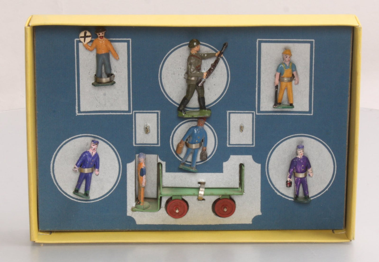 American Flyer 578 Vintage S Station Diecast Figures (Set of 6)