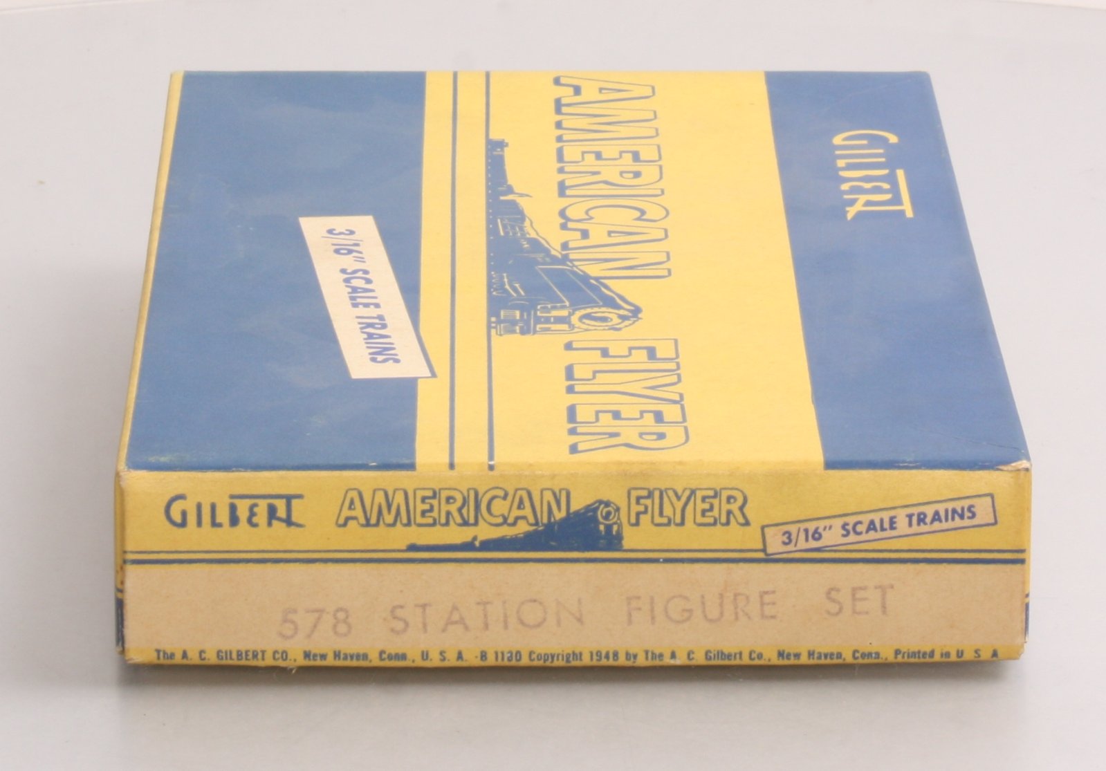American Flyer 578 Vintage S Station Diecast Figures (Set of 6)