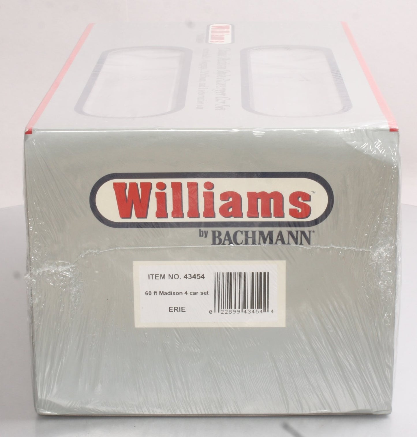 Williams 43454 Erie 60 Ft. Madison Passenger Car Car (Pack of 4)