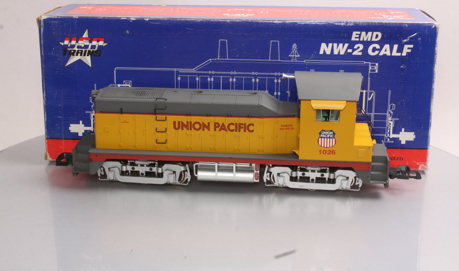 USA Trains 22007 G Union Pacific EMD NW-2 Cow Diesel Locomotive #1026