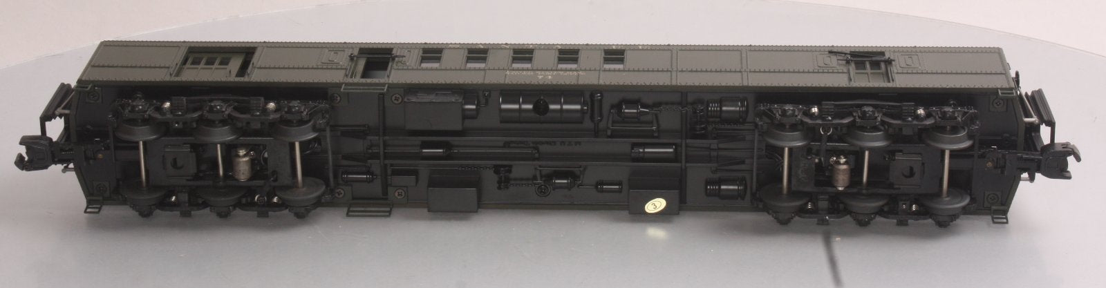 MTH 20-4261 O Gauge Santa Fe 70' Madison RPO Passenger Car #74