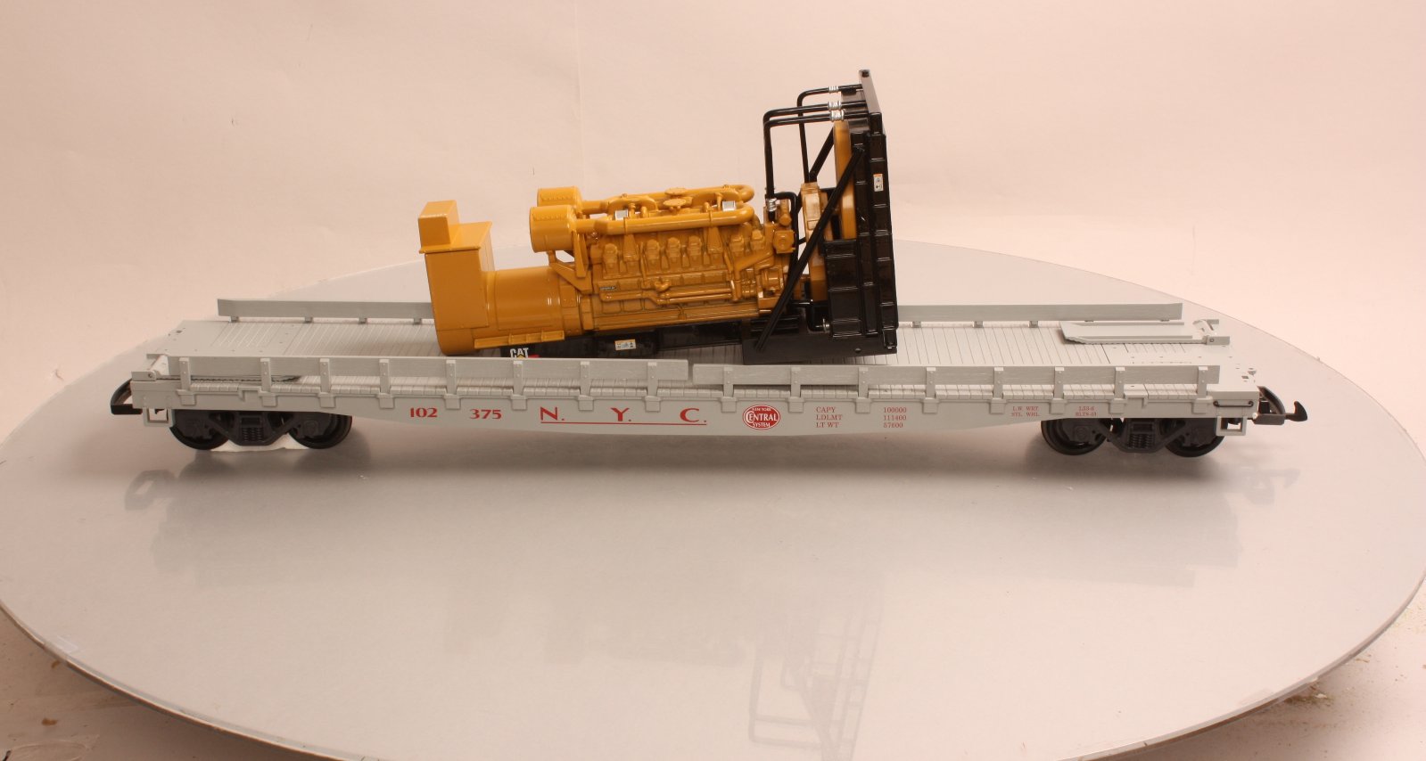 LGB 41543 NYC Flatcar with CAT Generator