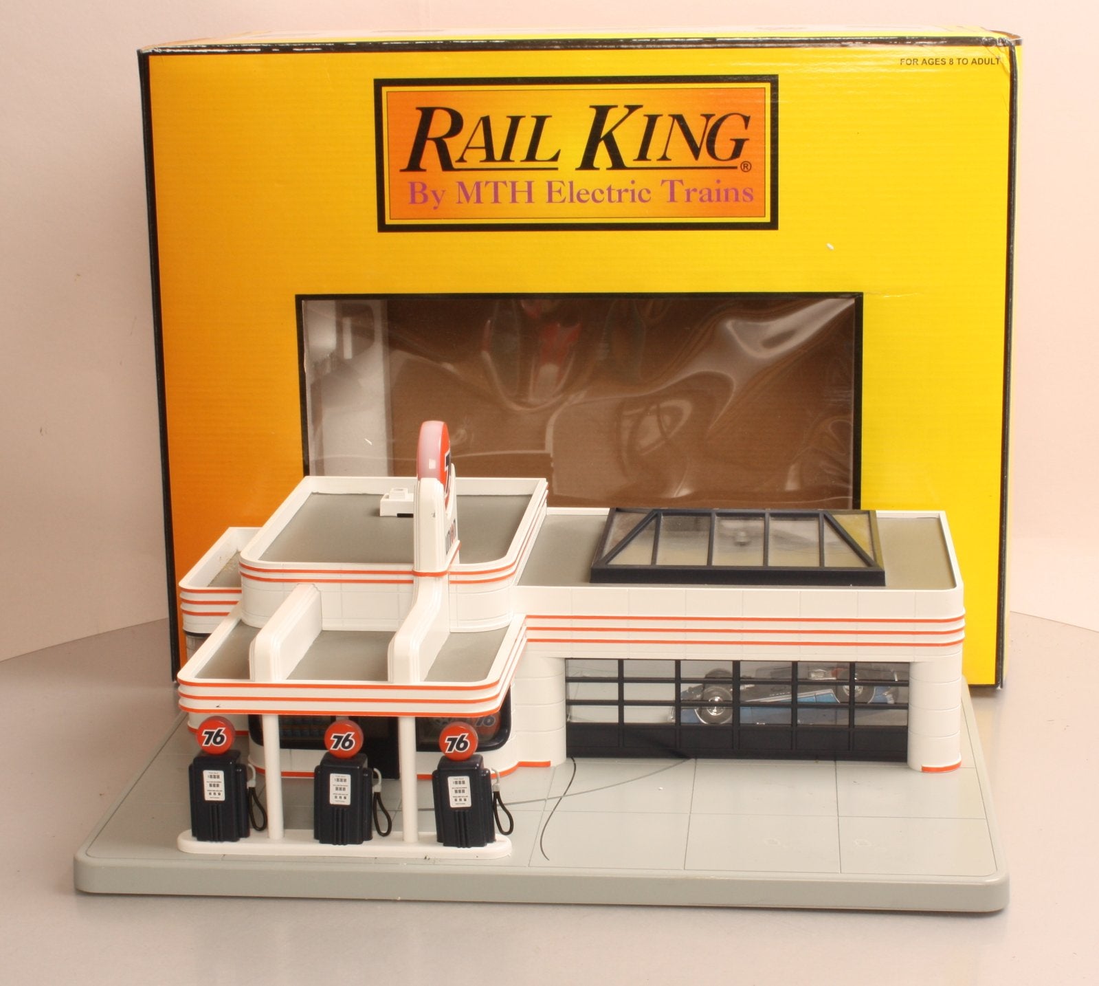 MTH 30-9109 O Union 76 Operating Gas Station