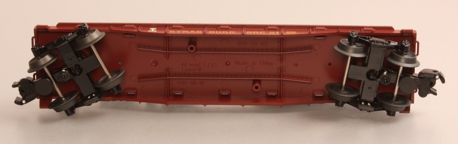 Lionel 6-26668 O-Gauge Strasburg Flatcar w/ Wheel Load #21