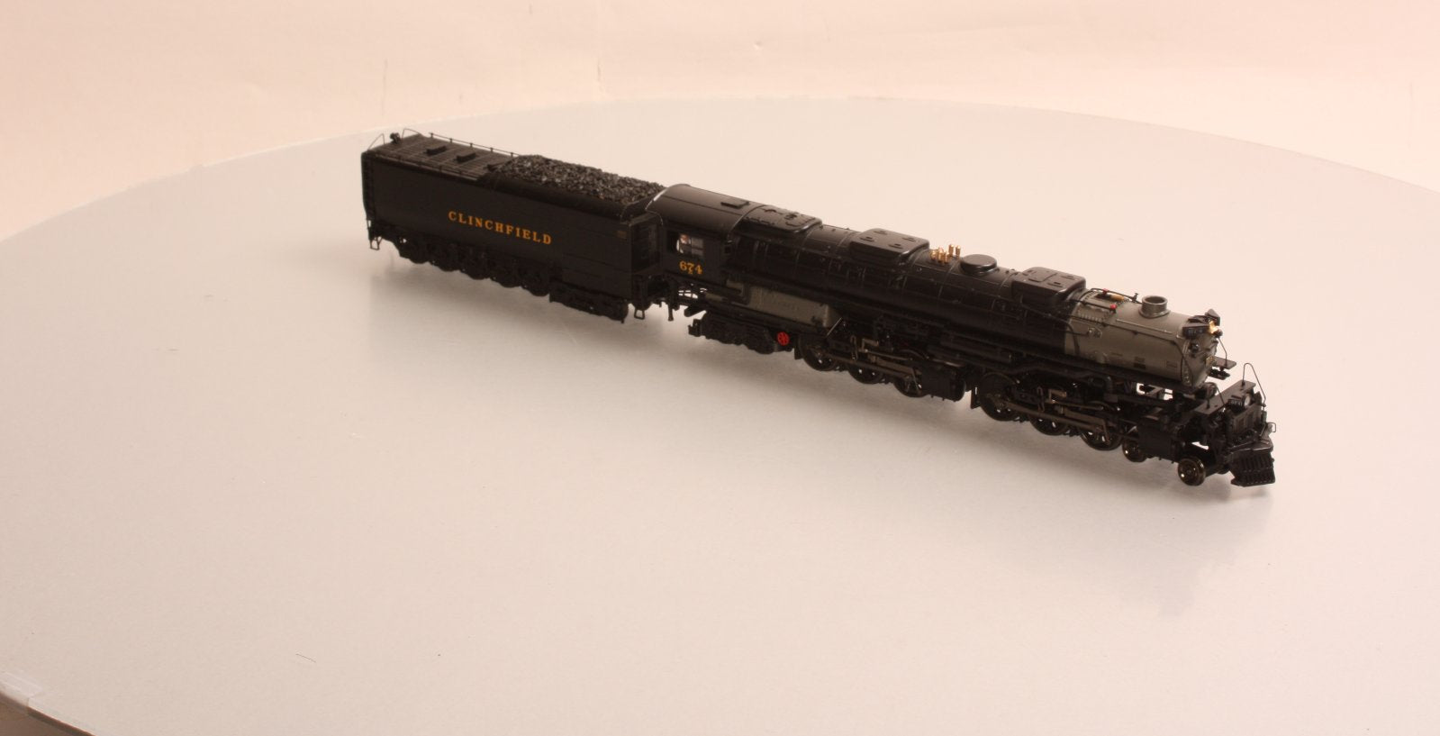 MTH 80-3204-1 Clinchfield #674 HO 4-6-6-4 Challenger w/PS3