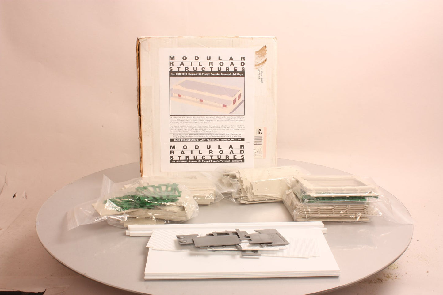 Pecos River Brass S1001 O Scale Summer Street Freight Terminal Kit