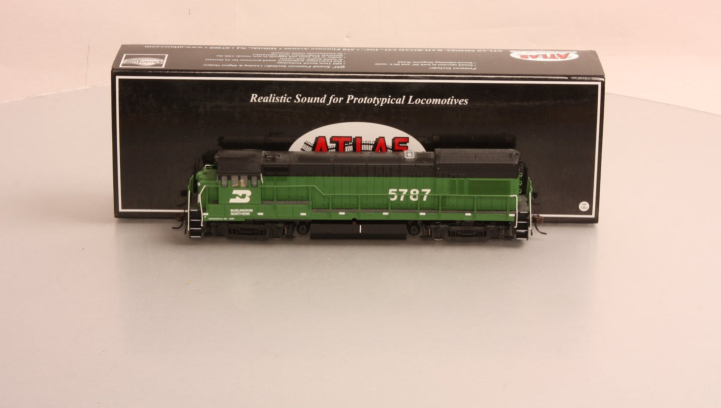 Atlas 10001169 HO Burlington Northern GE U30B Diesel Locomotive DCC/Sound #5787