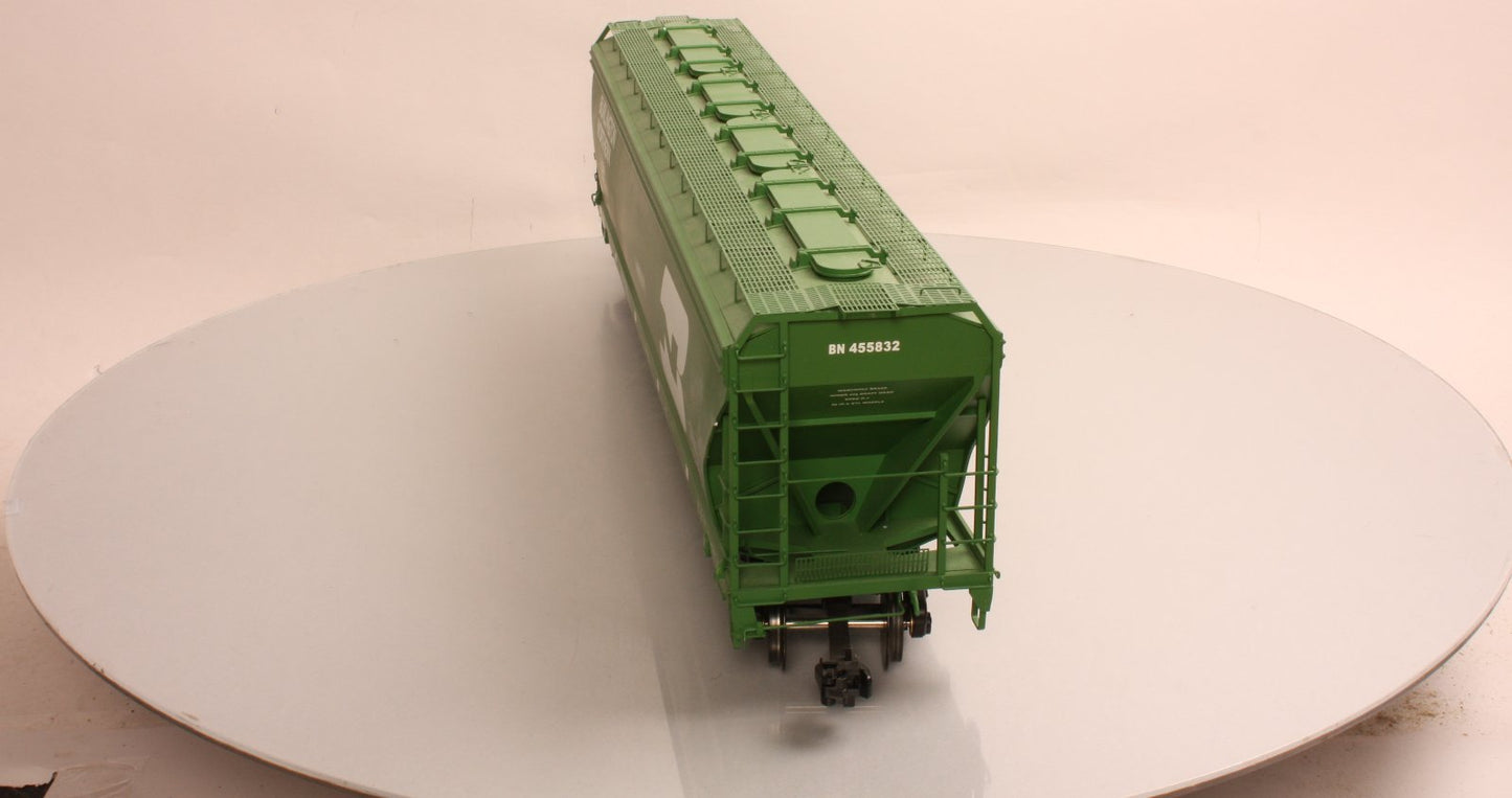 USA Trains R14110 G Gauge BN 4 Bay Center Flow Hopper #455832 (Metal Wheels)