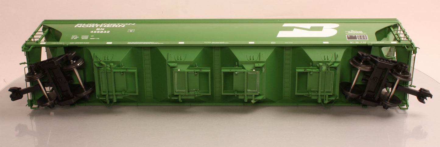 USA Trains R14110 G Gauge BN 4 Bay Center Flow Hopper #455832 (Metal Wheels)