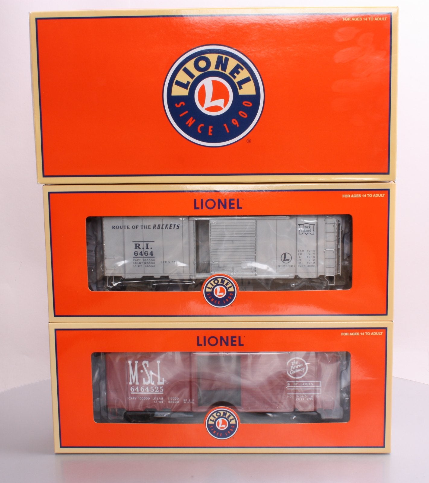 Lionel 6-27286 O Gauge Postwar Scale Boxcar 2-Pack #2