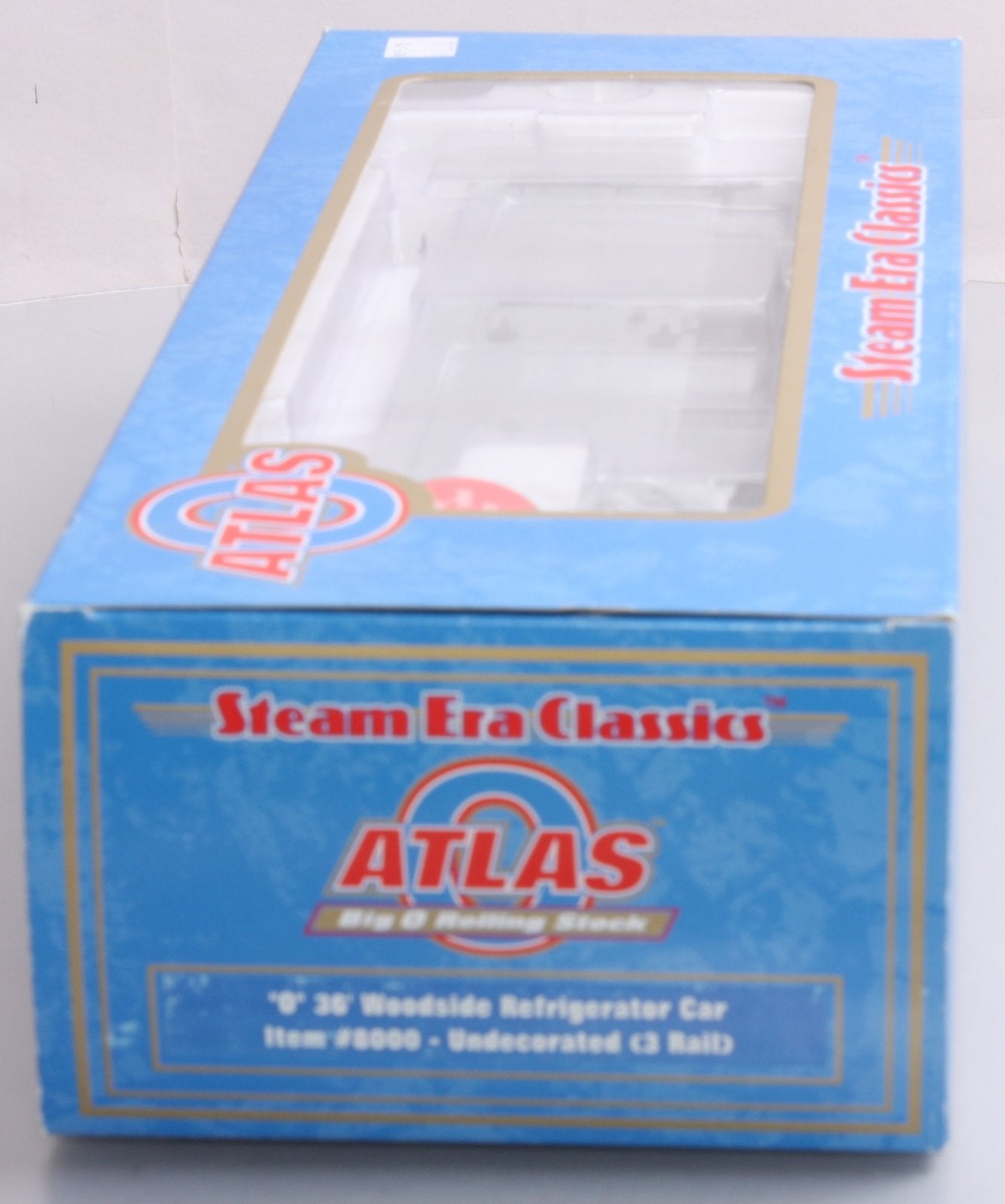 Atlas 8000 3 Rail Undecorated 36' Wood Reefer