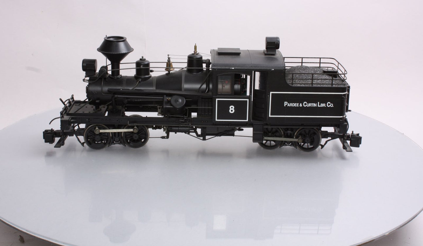 Bachmann 81796 1:20.3 Narrow Gauge Pardee Curtin Lumber Heisler Steam Locomotive