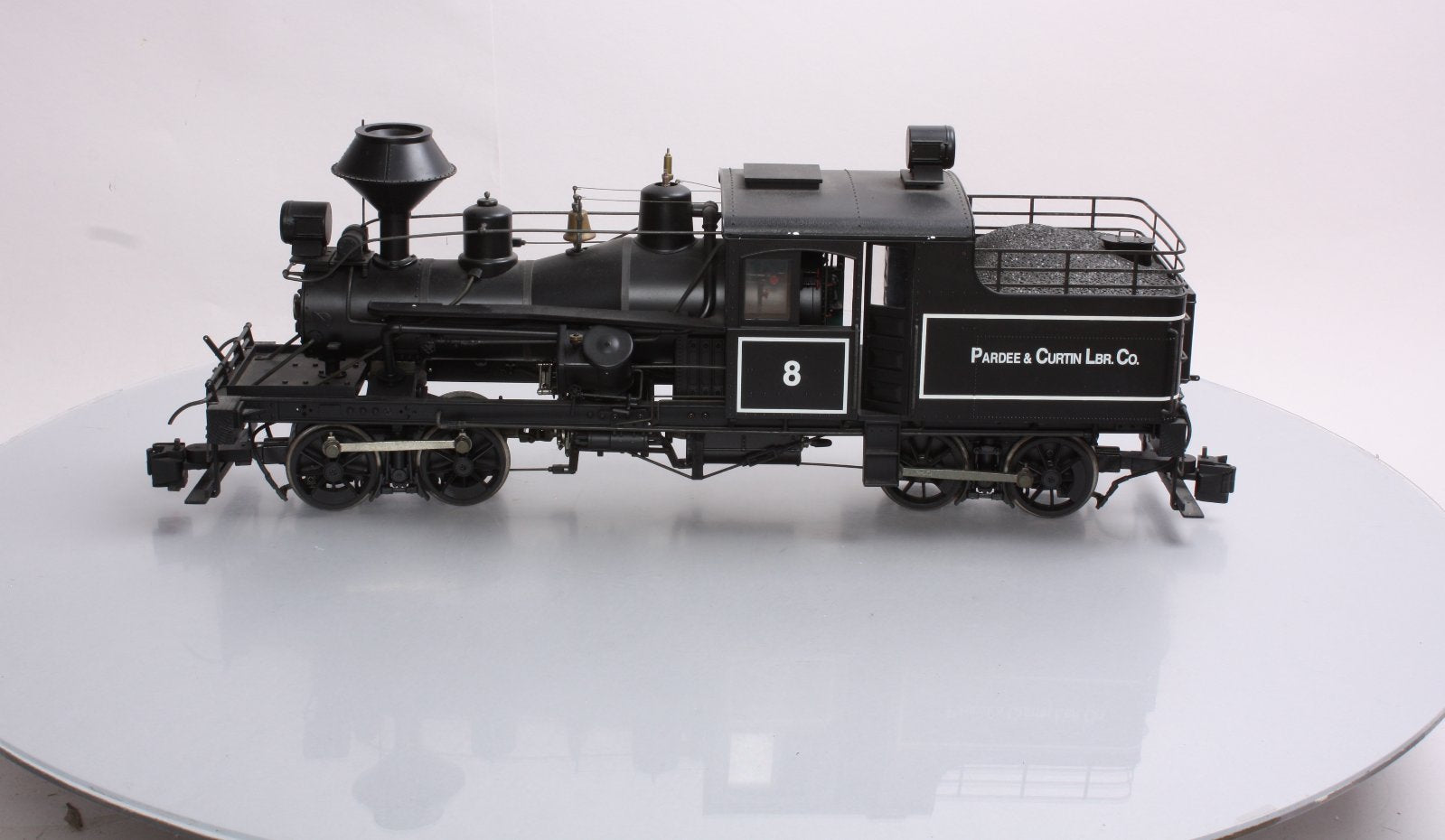 Bachmann 81796 1:20.3 Narrow Gauge Pardee Curtin Lumber Heisler Steam Locomotive