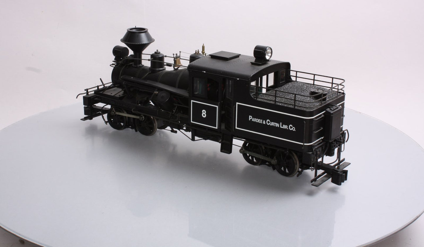 Bachmann 81796 1:20.3 Narrow Gauge Pardee Curtin Lumber Heisler Steam Locomotive