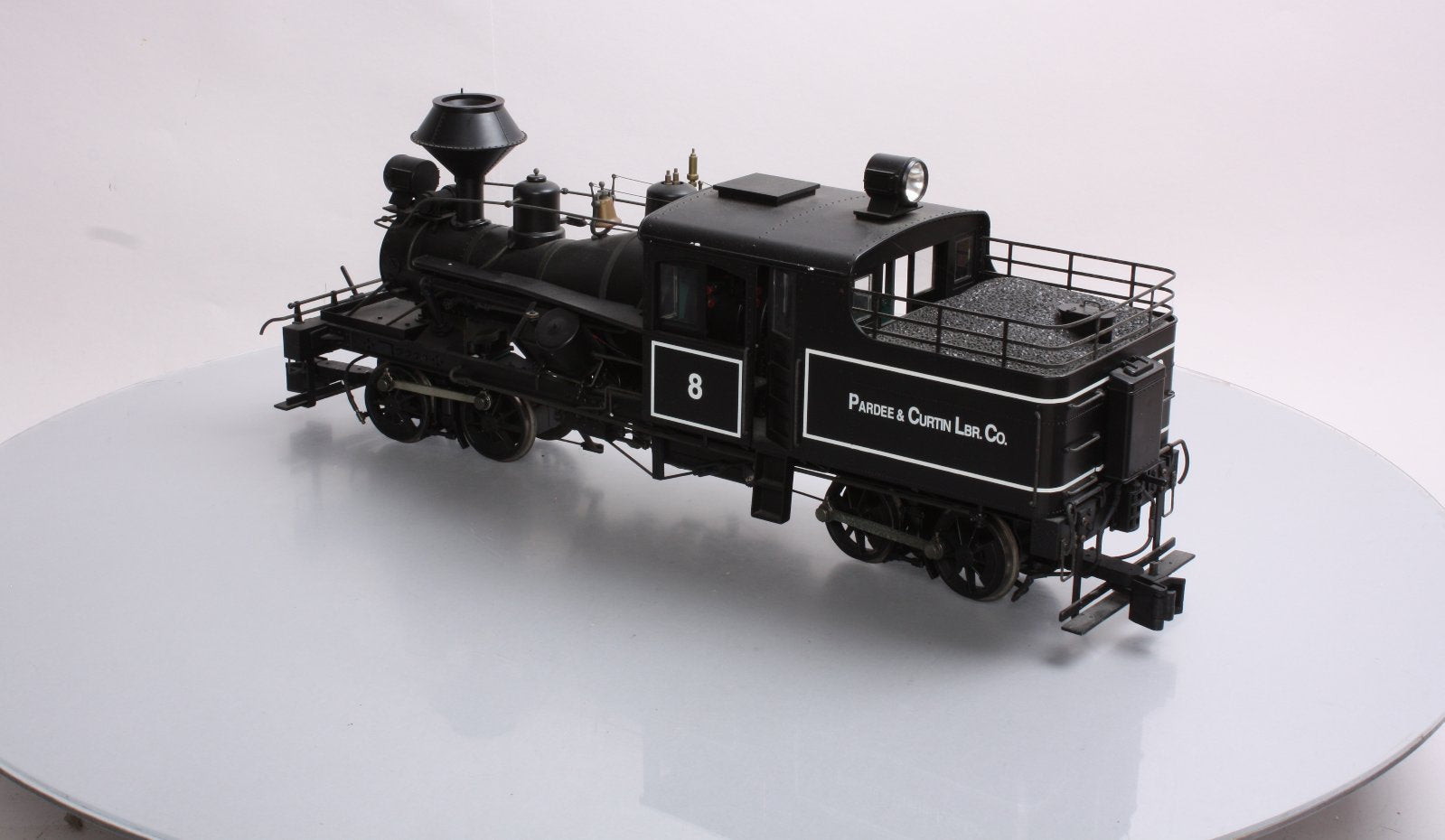 Bachmann 81796 1:20.3 Narrow Gauge Pardee Curtin Lumber Heisler Steam Locomotive