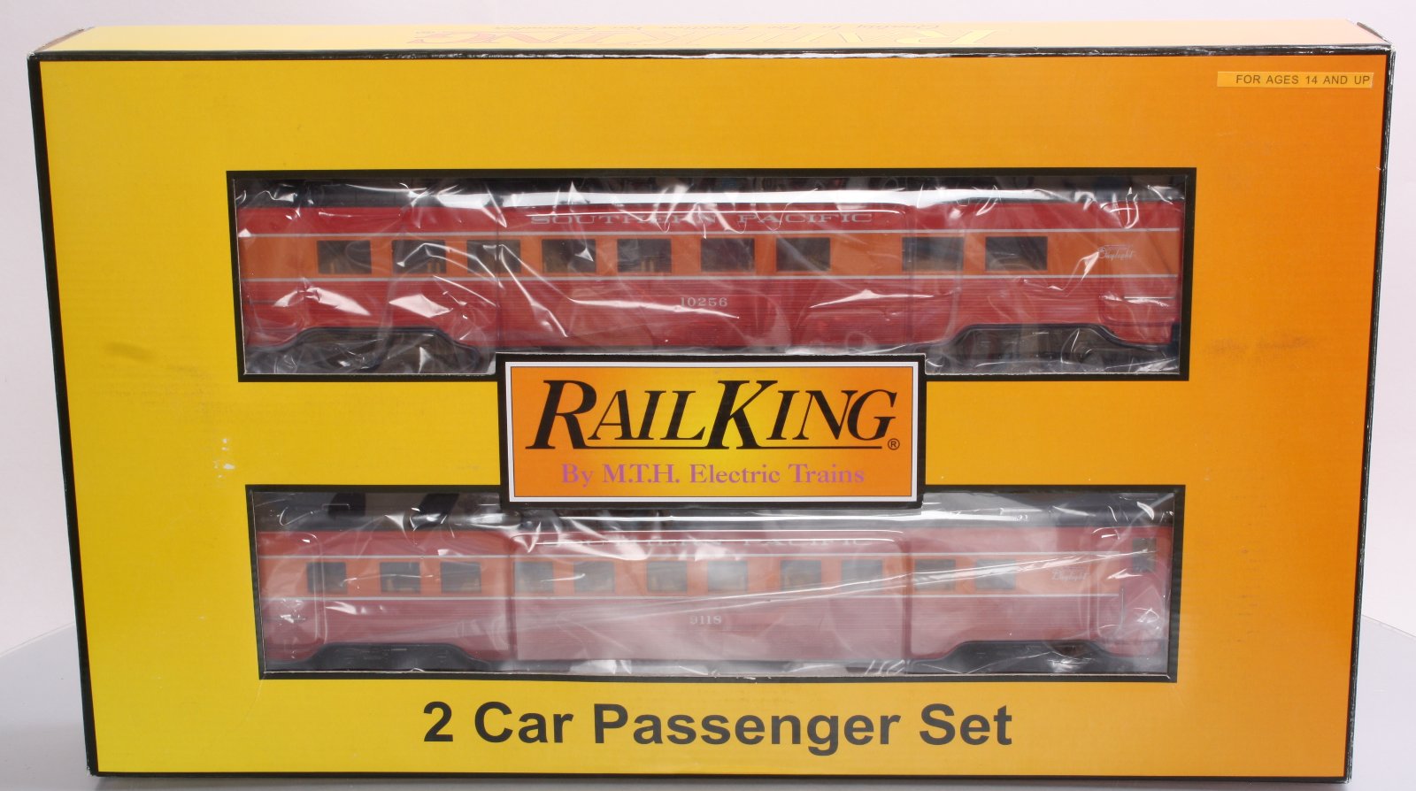 MTH 30-67760 SP O-27 60' Streamline Sleeper/Diner Set 2) (Pack of 2)