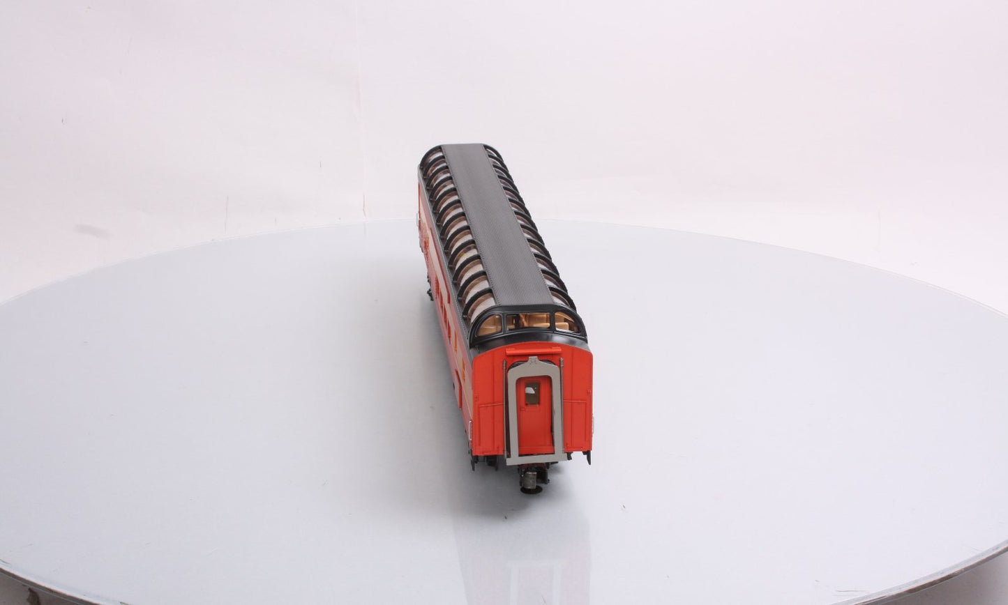 MTH 20-67216 SP 70' Ribbed Vista Dome Passenger Car #3602