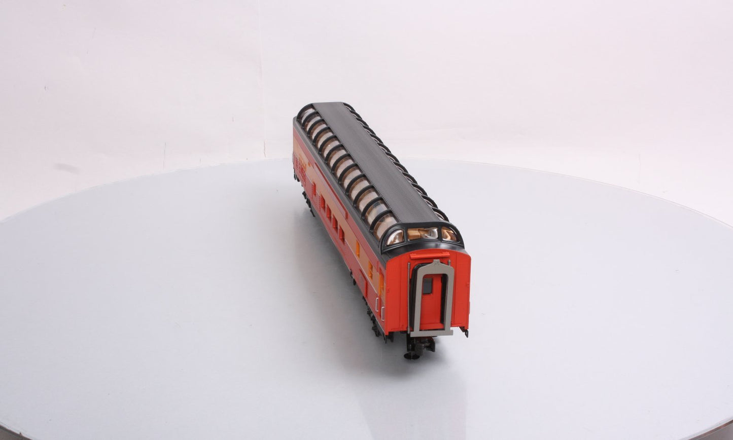 MTH 20-67216 SP 70' Ribbed Vista Dome Passenger Car #3602