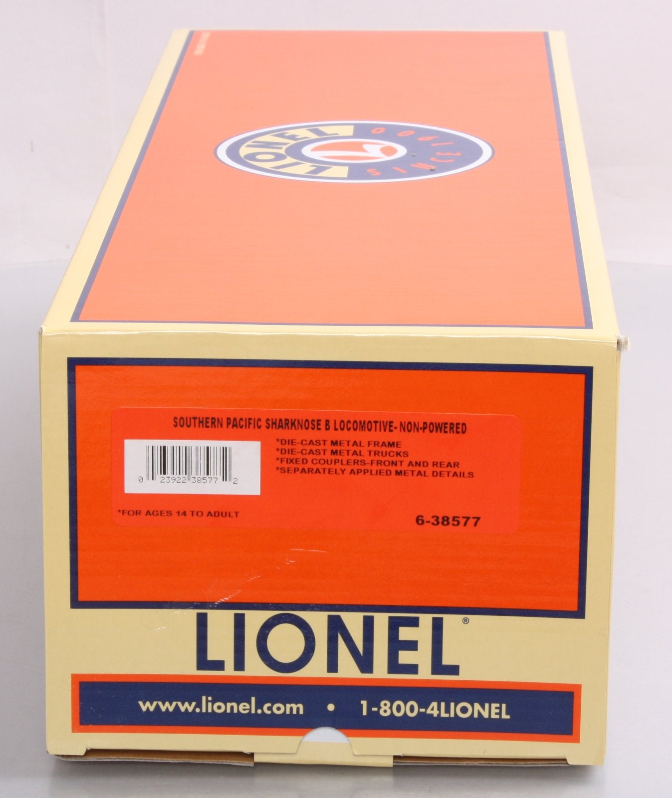 Lionel 6-38577 O SP Legacy RF-16 Sharknose Non-Powered Diesel B-Unit #6063