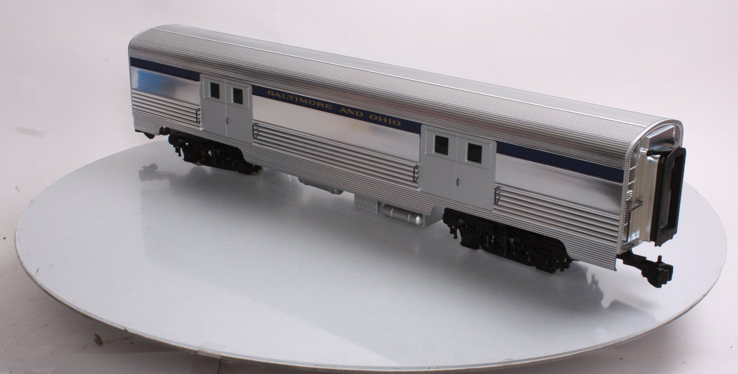 Aristo-Craft 32202 G Baltimore & Ohio Streamline Baggage Car (Metal Wheels)