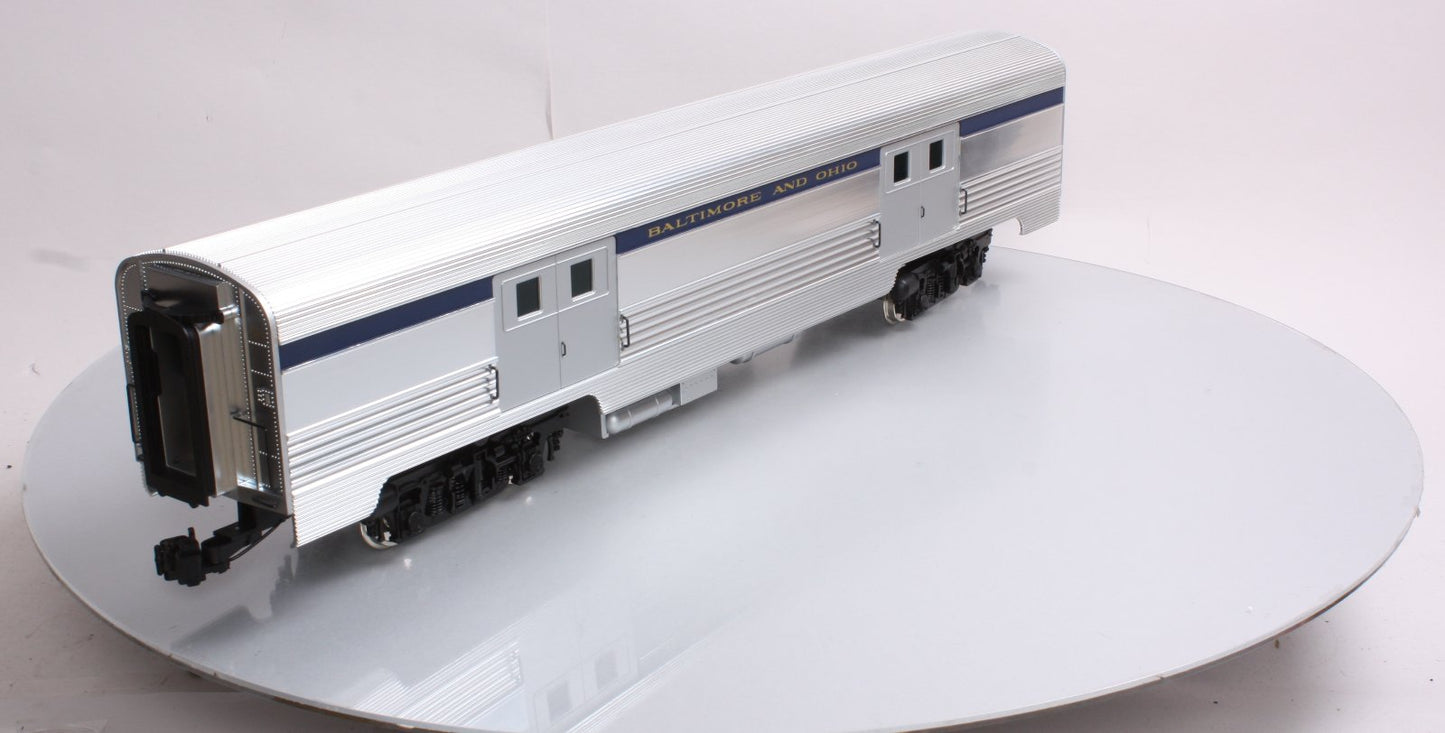 Aristo-Craft 32202 G Baltimore & Ohio Streamline Baggage Car (Metal Wheels)