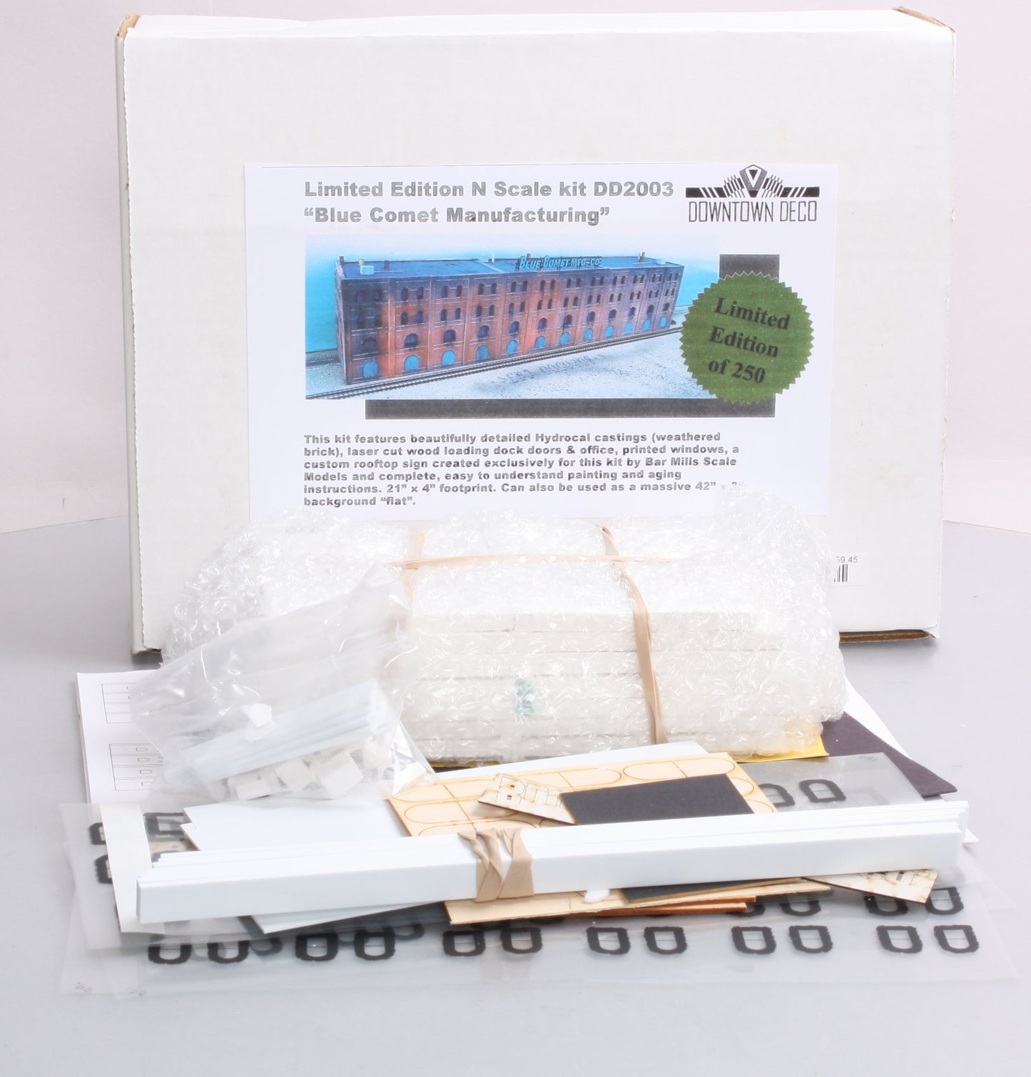 Downtown Deco DD2003 Blue Comet Manufactoring N Scale Limited Edition Kit