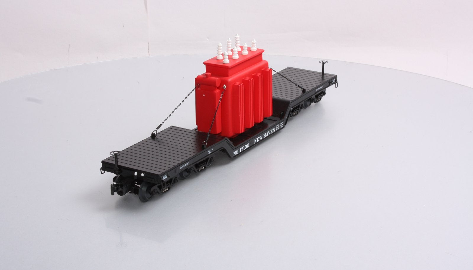 Lionel K-Line 6-22668 New Haven Scale DC Flat Car With Transformer