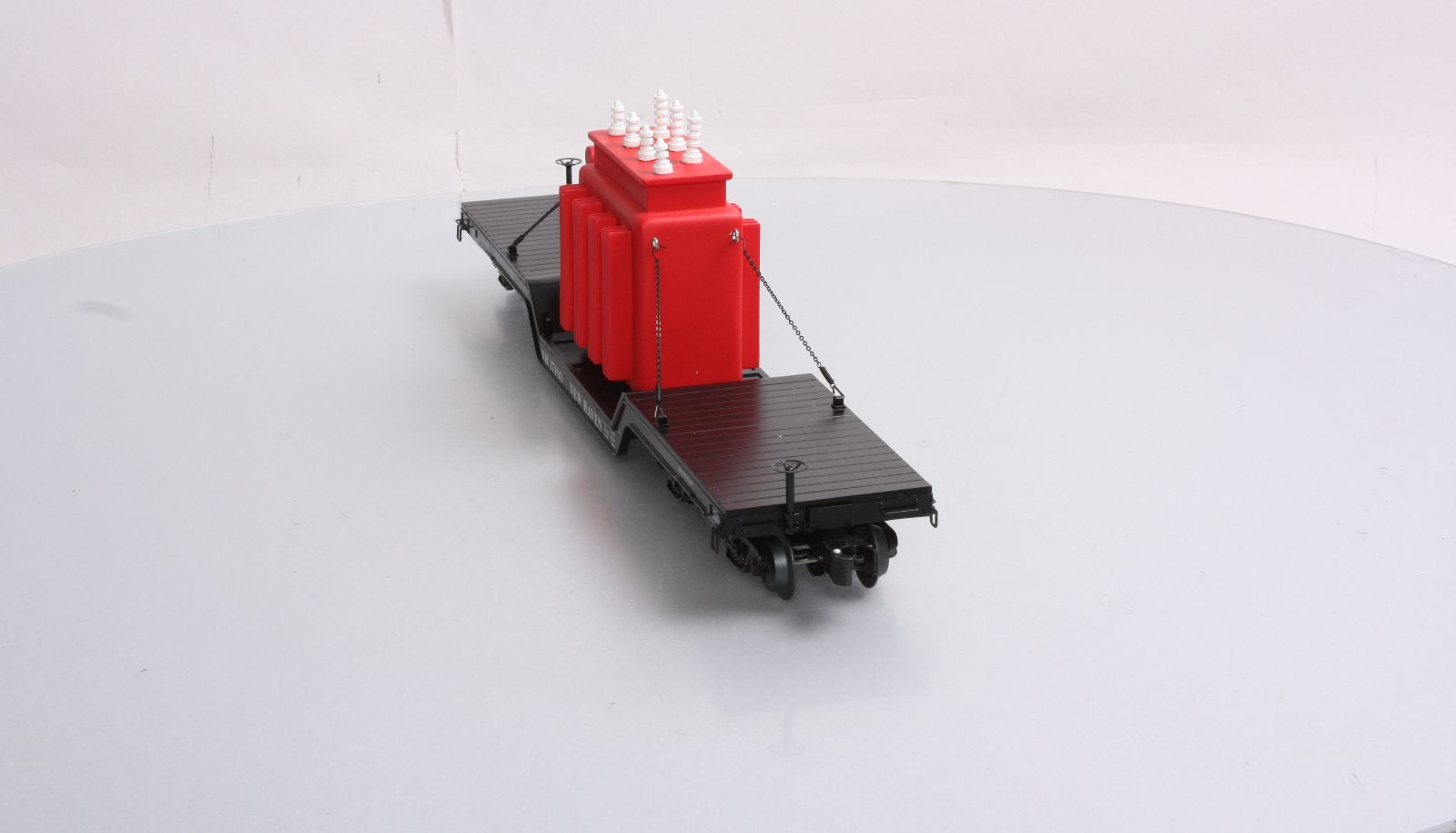 Lionel K-Line 6-22668 New Haven Scale DC Flat Car With Transformer