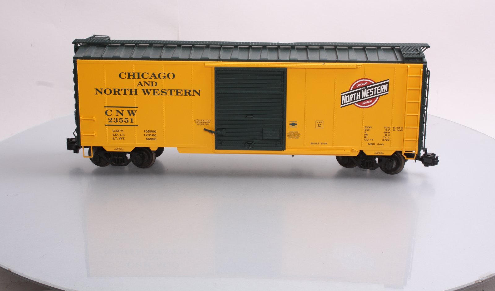 USA Trains 19058A G Chicago & Great Northern Steel Boxcar #23551
