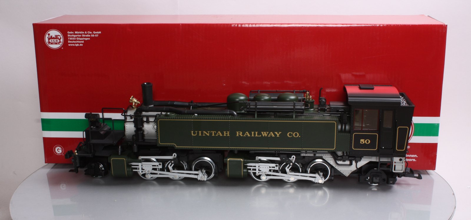 LGB 23881 Uintah Railway Co. Mallet Steam Locomotive #50