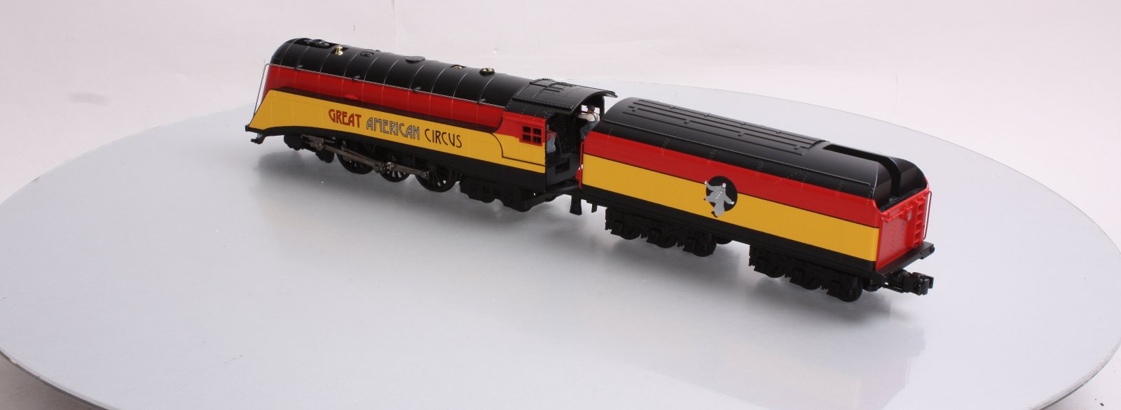 MTH 30-1456-1 O Gauge Circus 4-6-4 Comm. Hudson Steam w/PS2.0
