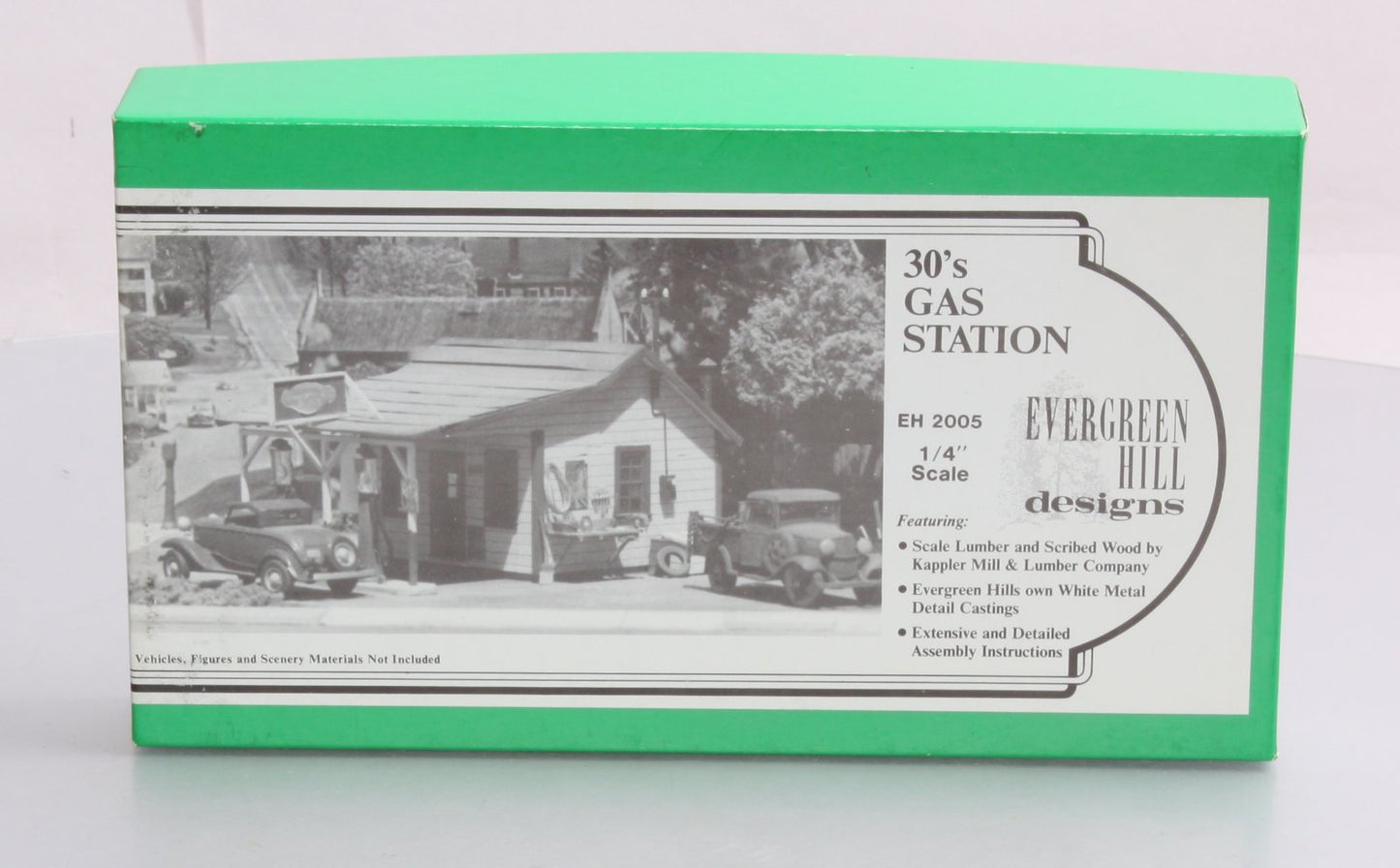 Evergreen Hill 2005 O Scale 30'S Gas Station